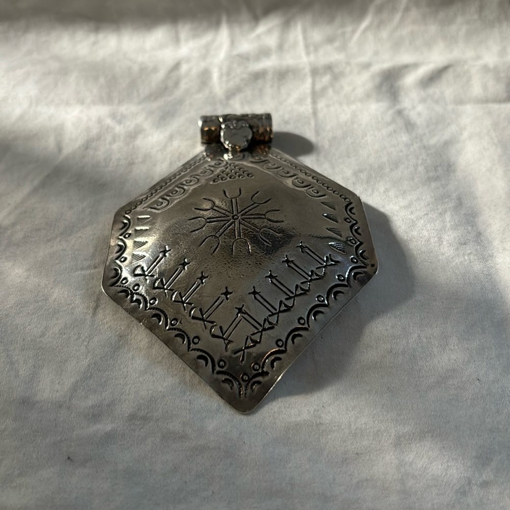 Silver Tribal Pendant